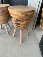 Teak kruk nieuw, Ophalen, Beatrixstraat 65E Beneden Leeuwen, Nieuw, Hip & Home