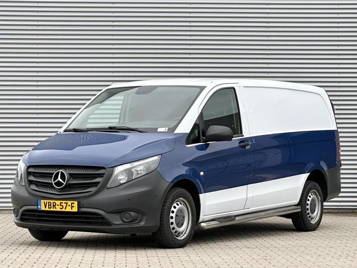 Mercedes-Benz Vito 111 CDI Lang Airco Trekhaak in supermooie, Auto's, Bestelauto's, Bedrijf, Te koop, ABS, Airbags, Alarm, Bluetooth