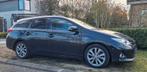 Toyota Auris 1.8 Hybrid Touring Sports  2013 Zwart lease pro, Automaat, Zwart, Leder en Stof, Zwart