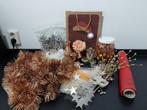 Kerstspullen / kerstversiering koperkleurig (GRATIS), Ophalen, Gebruikt