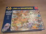 Jan van Haasteren puzzel 1500 stukjes (de storm), Ophalen of Verzenden, 500 t/m 1500 stukjes, Legpuzzel, Zo goed als nieuw