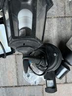 4 buitenlampen, Tuin en Terras, Ophalen of Verzenden, Gebruikt, Netvoeding, Wandlamp