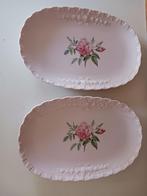 2 stuks ovale schaaltjes “Porselaine rosé Hutschenreuther” ,, Ophalen, Overige stijlen, Schaal of Schalen
