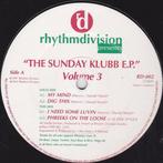 Sunday Klubb E.P. Volume 3 - Hermit / Daniel Ward - 2 As One, Overige genres, Maxi-single, Ophalen of Verzenden, Zo goed als nieuw