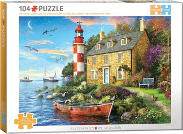 Eurographics - The Cottage Lighthouse - 104 stukjes beschikbaar voor biedingen