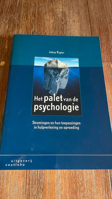 Jakop Rigter - Het palet van de psychologie beschikbaar voor biedingen