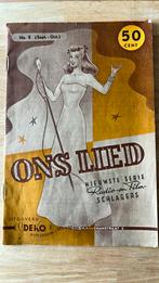 Ons lied, serie radio schlagers, Ophalen of Verzenden, Gebruikt, Losse kaart