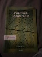 Praktisch Staatsrecht 6e editie isbn 9789001047443, Boeken, Studieboeken en Cursussen, Y.M. Visscher, Zo goed als nieuw, Gamma