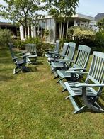 Grosfillex Tuinstoelen - 6 stuks, Ophalen, Gebruikt, Kunststof, Inklapbaar
