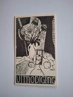 Originele houtsnede Jan Wiegers, Ophalen of Verzenden