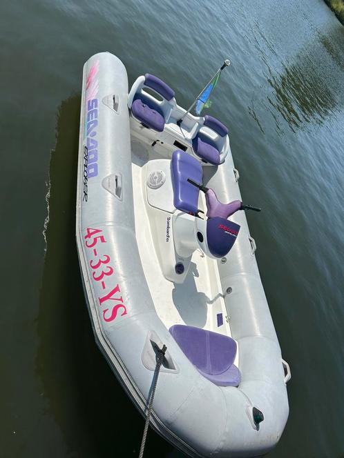 Seadoo exploser Bombardier, Watersport en Boten, Kano's, Gebruikt, Kajak, Twee personen, Opblaasbaar, Ophalen