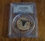 2 pounds 2009 Charles Darwin PCGS MS66, Postzegels en Munten, Ophalen of Verzenden, Koningin Beatrix