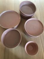 Oud roze servies complete set, Huis en Inrichting, Keuken | Servies, Ophalen, Nieuw, Overige stijlen, Aardewerk