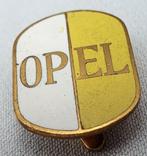 Opel knoopspeldje, geëmailleerd, Verzenden, Gebruikt, Transport