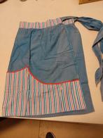 Vintage halve schort, Ophalen, Gebruikt, Blauw, Schort