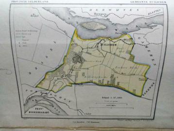 206/ Zuilichem / Bonters Blok Litho 1867 Kuyper GLD beschikbaar voor biedingen