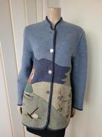 Giesswein vest wol maat M/38 blauw, Kleding | Dames, Maat 38/40 (M), Blauw, Ophalen of Verzenden, Zo goed als nieuw