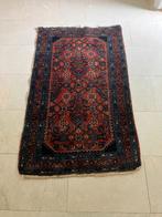 Antiek handgeknoopt Perzisch tapijt 75 x 124 cm, Ophalen of Verzenden