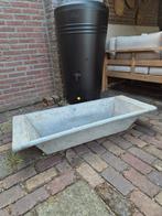 2x Tuin bak zink bloemenbak brocante landelijk, Ophalen, Gebruikt, IJzer