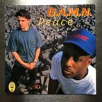 hip hop 7" D.A.M.N. – Peace / A Man Of Soul, Cd's en Dvd's, Vinyl Singles, Gebruikt, 7 inch, Single, Ophalen of Verzenden