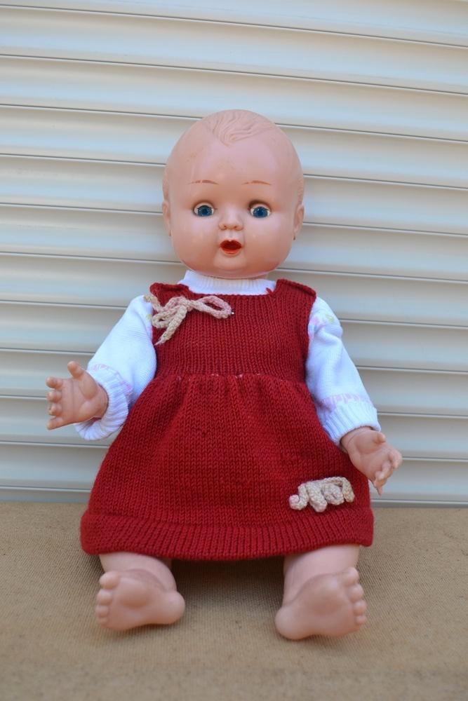 Mooie O.K. kader pop uit de jaren 1960 NR 8586, Verzamelen, Poppen, Zo goed als nieuw, Pop, Ophalen of Verzenden