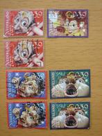 2002 Efteling 7x NVPH 2084 - 2085 - 2086 en 2087, Postzegels en Munten, Ophalen of Verzenden, Na 1940, Gestempeld