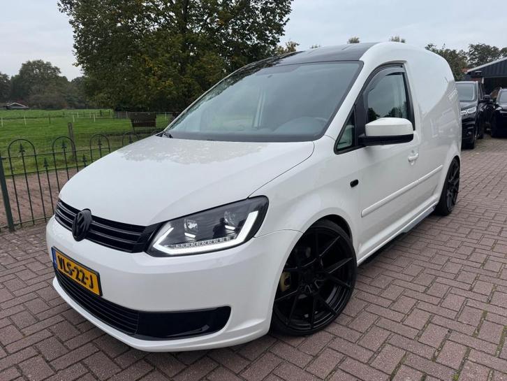 Volkswagen CADDY 1.6 TDI DSG*Rotiform 19 INCH*Dikke Caddy*Ca, Auto's, Bestelauto's, Bedrijf, ABS, Airbags, Airconditioning, Apple Carplay