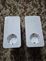 Devolo DAN 550 DUO+ Powerline Adapter Set, Ophalen of Verzenden, Gebruikt, Devolo