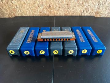 Hohner mondharmonica’s mondharmonica 8 stuks beschikbaar voor biedingen