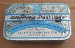 Vintage blikje Abberburys Pastilles, Verzamelen, Blikken, Ophalen of Verzenden, Gebruikt, Overige, Overige merken