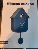 Karlsson Modern Cuckoo Clock blue cobalt brand new, Ophalen of Verzenden, Nieuw