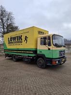 MAN 12. 192 FL/ BL-V bouwjaar 1992 meubelwagen/ bakwagen, Auto's, Vrachtwagens, Stof, Zwart, MAN, Bedrijf