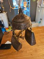 koperen gong van oude bellen, Antiek en Kunst, Ophalen of Verzenden