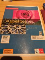 Aspekte neu B2 Duits Leerboek + DVD, Ophalen of Verzenden, Zo goed als nieuw, Duits, Ute Koithan, Helen Schmitz, Tanja Sieber, Ralf Sonntag