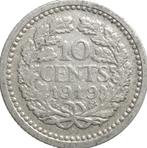 Nederland 10 cent 1919 (zilver), Postzegels en Munten, Munten | Nederland, Zilver, Ophalen of Verzenden, 10 cent, Koningin Wilhelmina