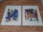 Litho's abstract., Antiek en Kunst, Kunst | Litho's en Zeefdrukken, Ophalen of Verzenden