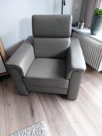 Leren fauteuil, Huis en Inrichting, Fauteuils, Leer, 75 tot 100 cm, Zo goed als nieuw, Ophalen