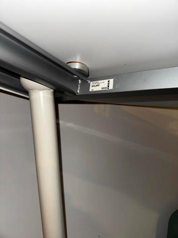 Wit glazen Bureau - afbeelding 6