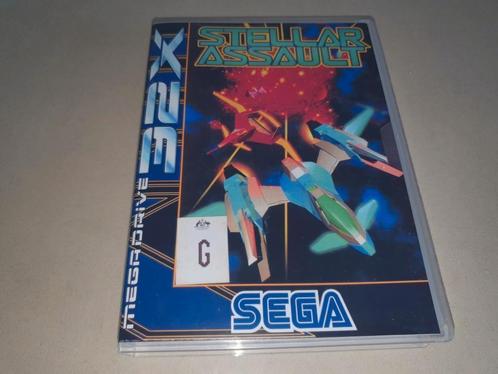 Stellar Assault Sega 32X Game Case, Spelcomputers en Games, Games | Sega, Zo goed als nieuw, 1 speler, Verzenden