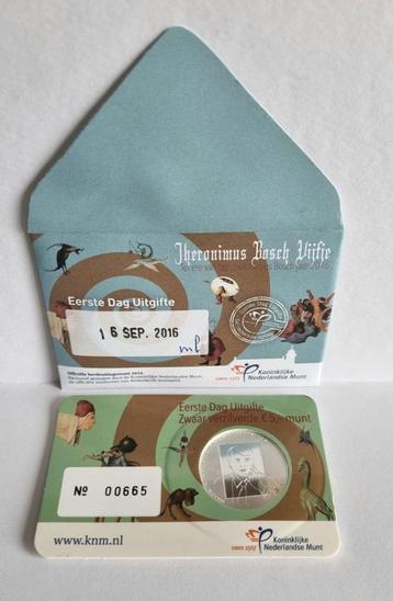 Eerste dag uitgifte coincard Jheronimus Bosch – EDC 2016 beschikbaar voor biedingen