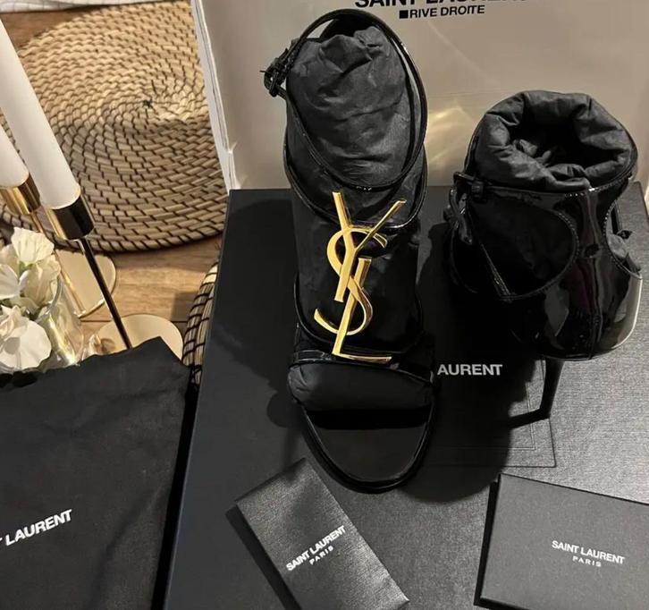 Original YSL Saint Laurent Cassandre Hakken schoenen sandale, Kleding | Dames, Schoenen, Ophalen of Verzenden