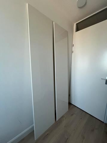 Ikea pax fardal hoogglans witte deuren 229x50
