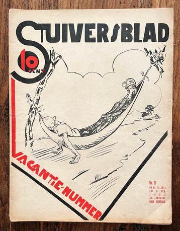 Geïllustreerd Stuiversblad 31 - MAZ / Alfred Mazure - 1933 beschikbaar voor biedingen