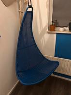 Hangstoel, hangschommel blauw, Ophalen, Zo goed als nieuw, Blauw, Eén