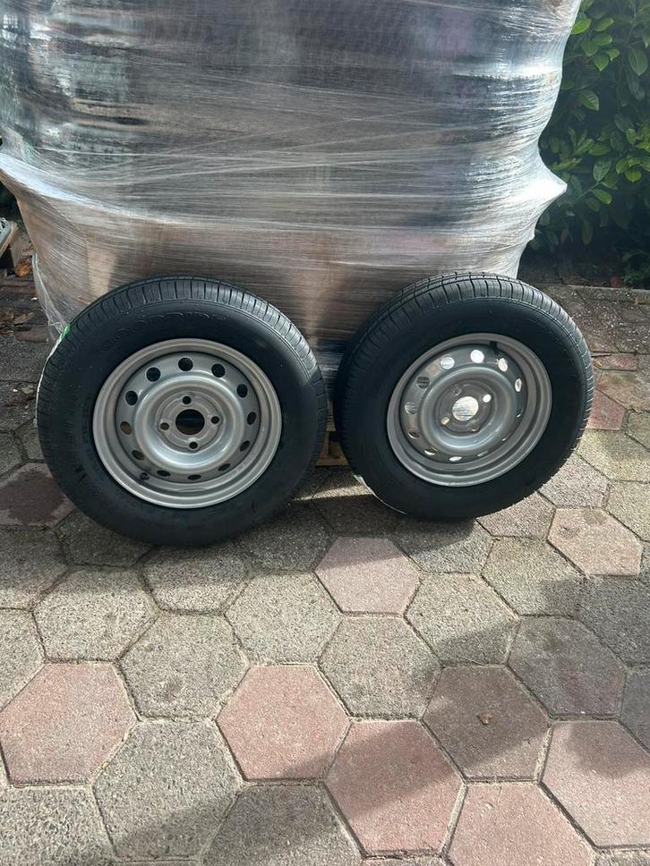 Complete aanhangwagen wielen, Auto diversen, Aanhangwagen-onderdelen, Nieuw, Ophalen