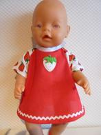 Jurkje met kort mouwtje past de baby born Poppenkleertjes, Ophalen of Verzenden, Nieuw, Babypop