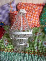 Glazen kroonluchter, Ophalen, Gebruikt