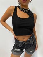 Topje, Kleding | Dames, Zwart, Nieuw, Ophalen of Verzenden, Geen