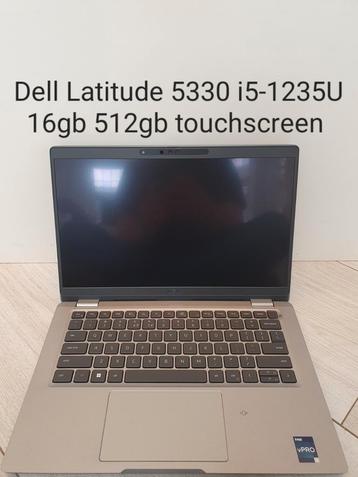 Nieuw: Dell Latitude 5330 i5-1235U 16gb 512gb SSD touch fhd beschikbaar voor biedingen