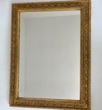 Spiegel met gouden lijst 65x85, Ophalen of Verzenden, Zo goed als nieuw, 75 cm of meer, 50 tot 75 cm